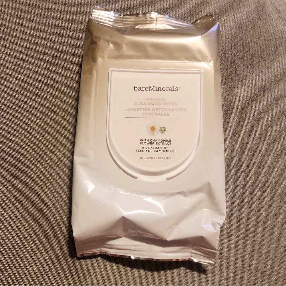 3/$20 BareMinerals Mineral Cleansing Wipes